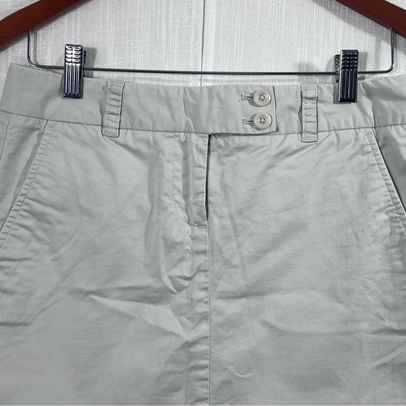 Vineyard Vines Straight Preppy Cotton Classic Minimalist Mini Skirt Sz 2 - Picture 2 of 10